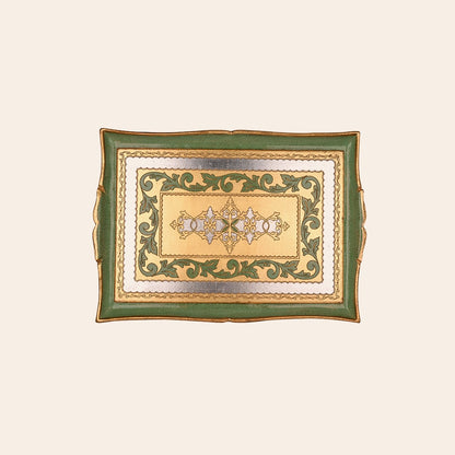 Italian Hand Painted Wooden Trays