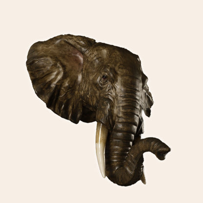 Elephant Head Decor