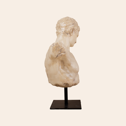 David  Bust On Stand-Resin