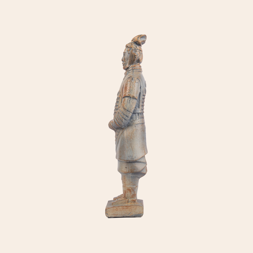 Resin Standing Terra-Cotta Warrior