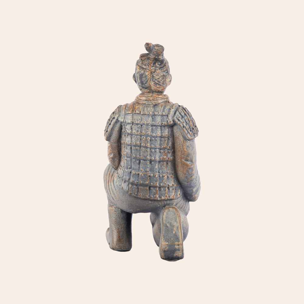 Resin Kneeling Terra-Cotta Warrior