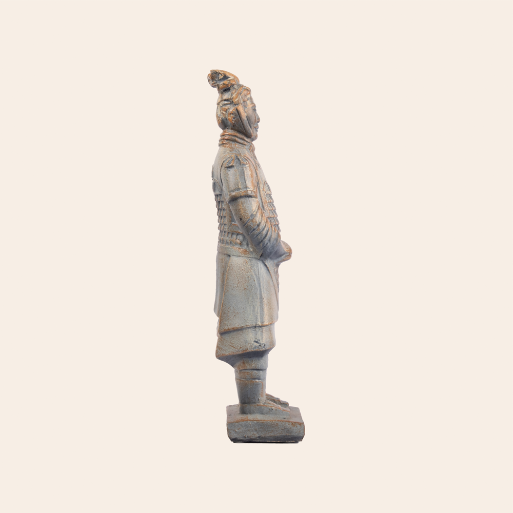 Resin Standing Terra-Cotta Warrior