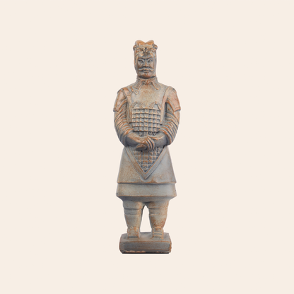 Resin Standing Terra-Cotta Warrior