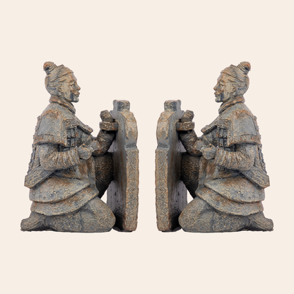 Resin Warrior Book End (Pair Of 2)