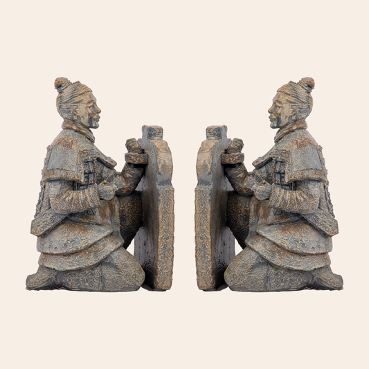 Resin Warrior Book End (Pair Of 2)