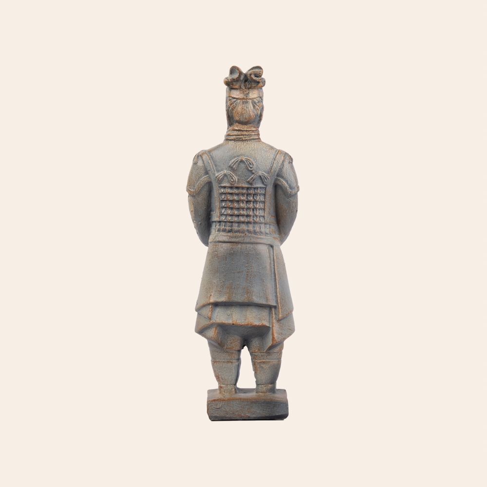 Resin Standing Terra-Cotta Warrior