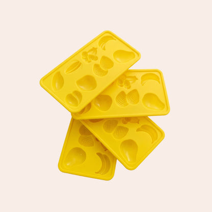 Silicone Ice Tray – Fruit Shapes (Set of 4)